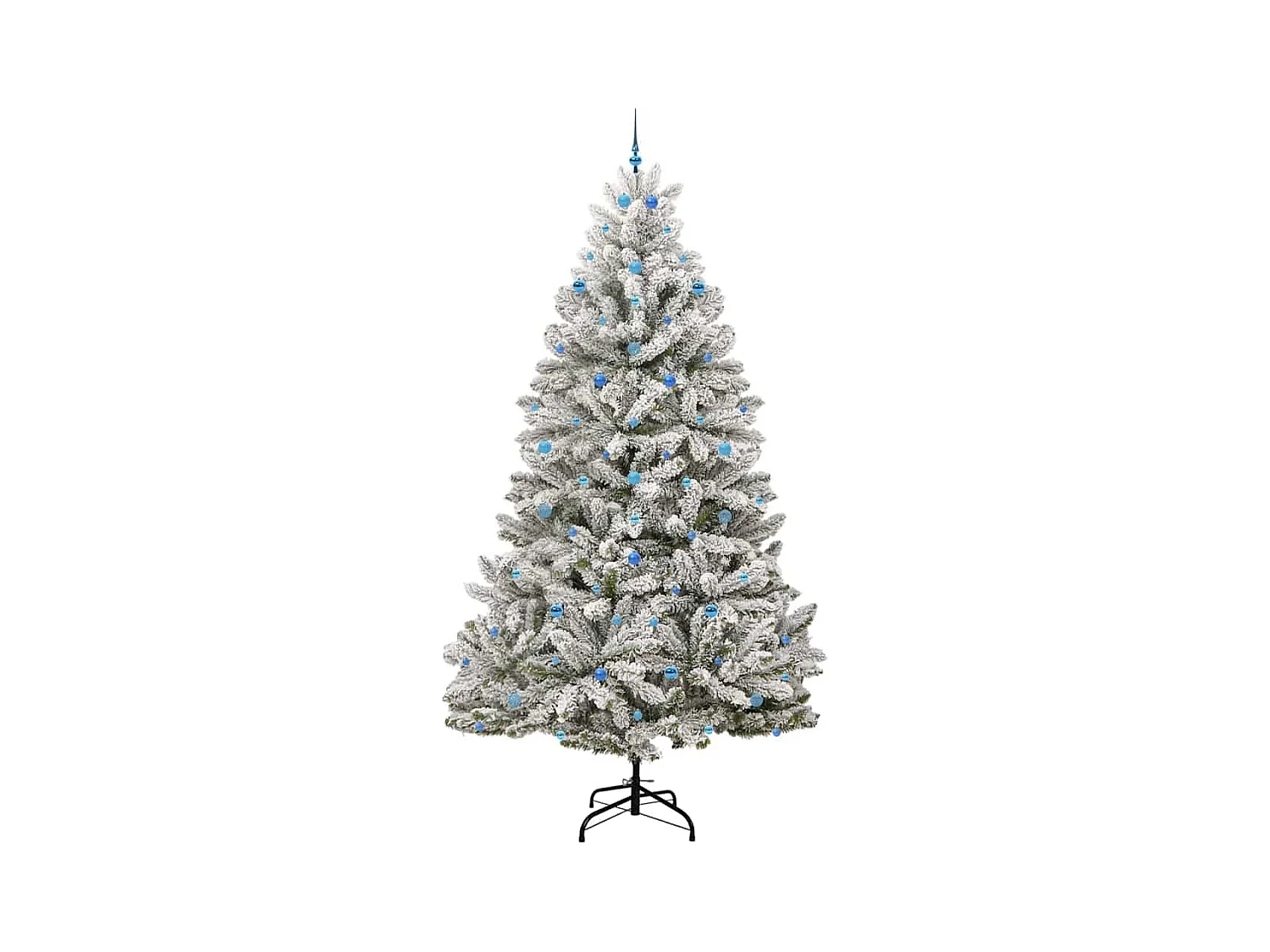 Árbol de Navidad artificial Verde y 300 cm PVC y Metal