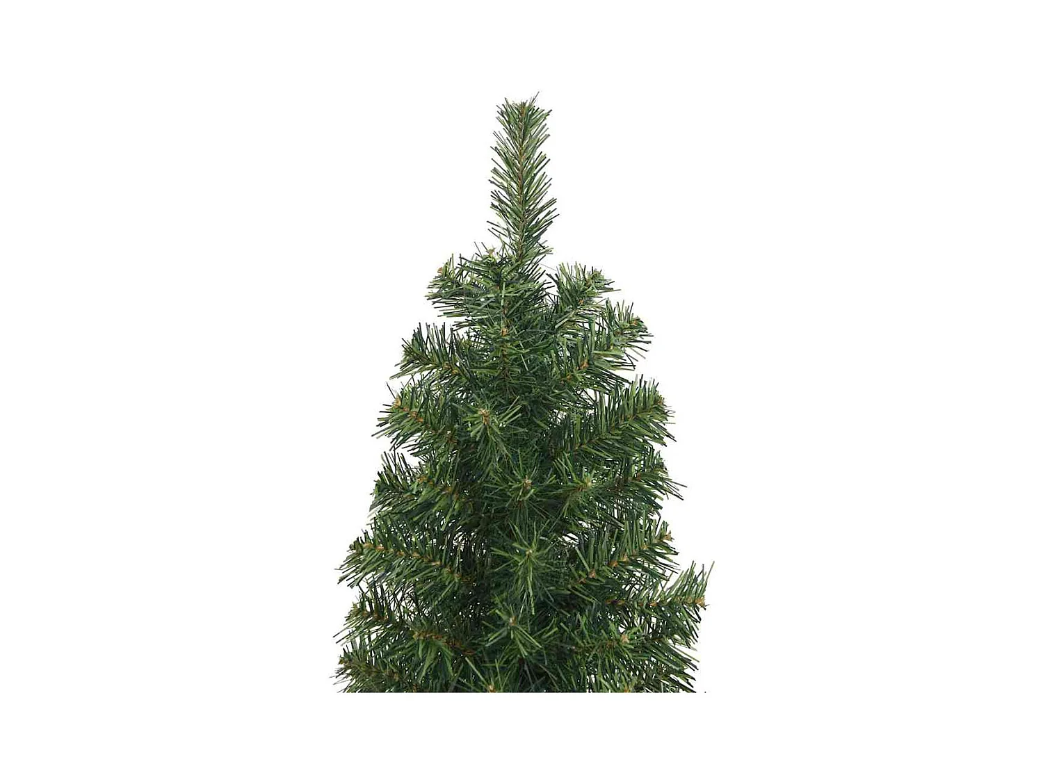 Árvore de Natal Artificial Verde 240 cm PVC e Aço e Plástico