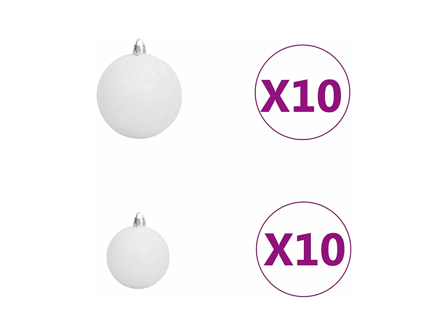 Sapin de Noël artificiel Vert 240 cm PVC et acier et plastique