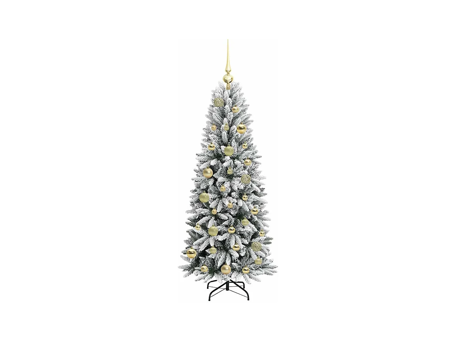 Árbol de Navidad artificial con 150 LED 53 x 53 x 120 cm