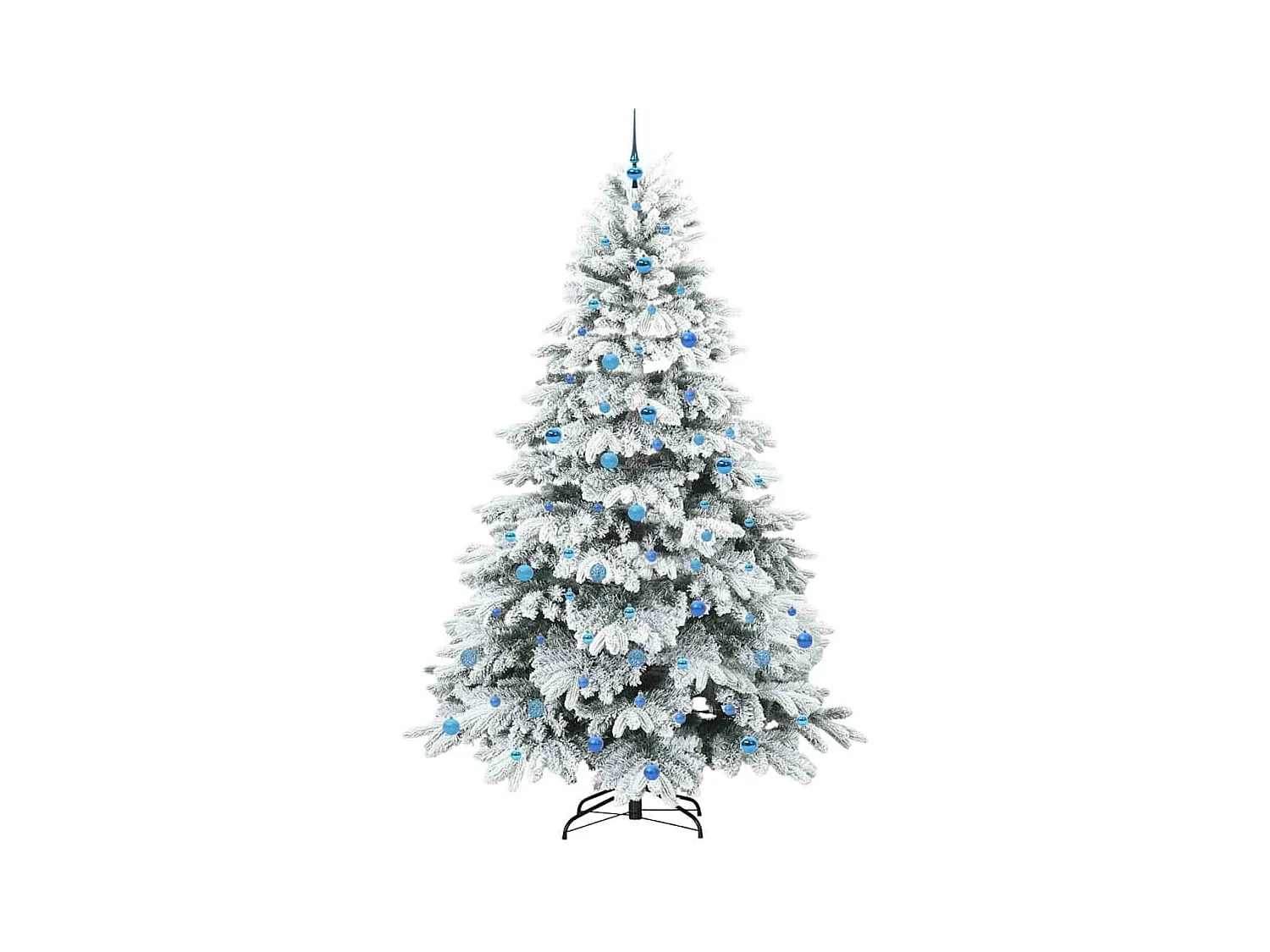 Sapin de Noël artificiel avec 300 LED Vert 240 cm PE et PVC