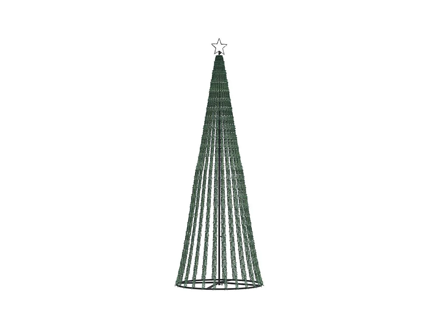 Sapin de Noël à LED 1028 LED colorées 403 cm