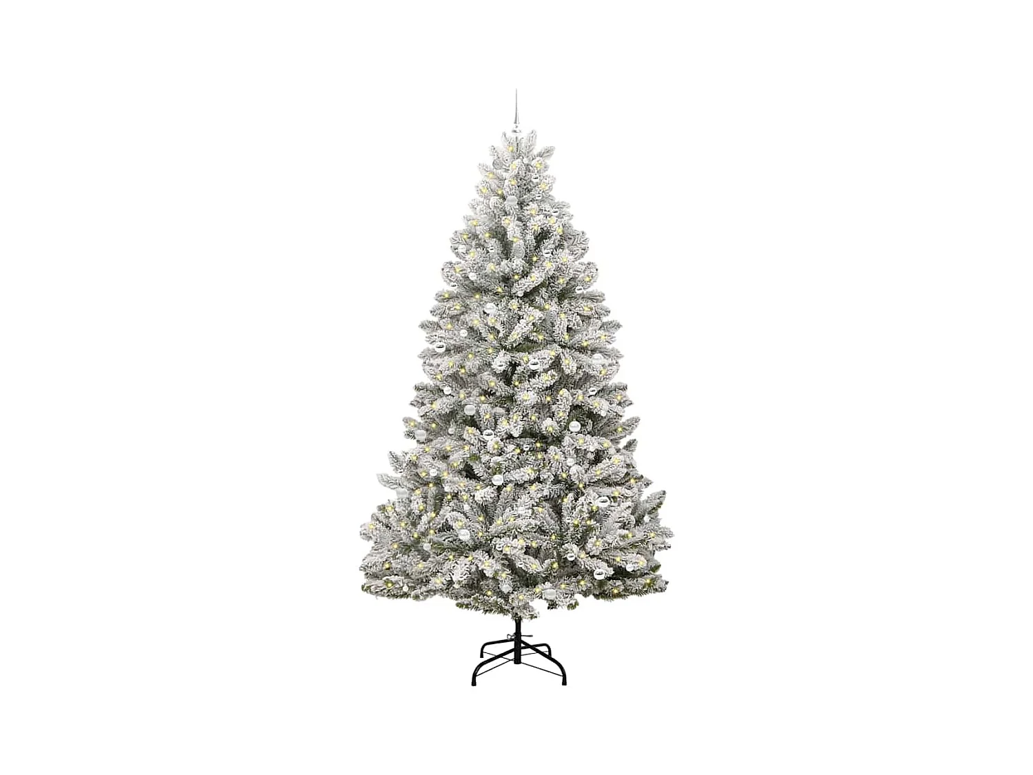 Árbol de Navidad artificial Verde y 300 cm PVC y Metal