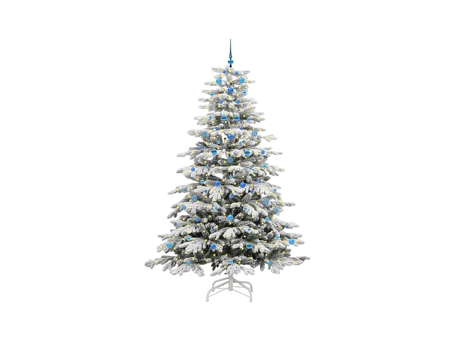 Árbol de Navidad artificial con ramas articuladas 240 cm