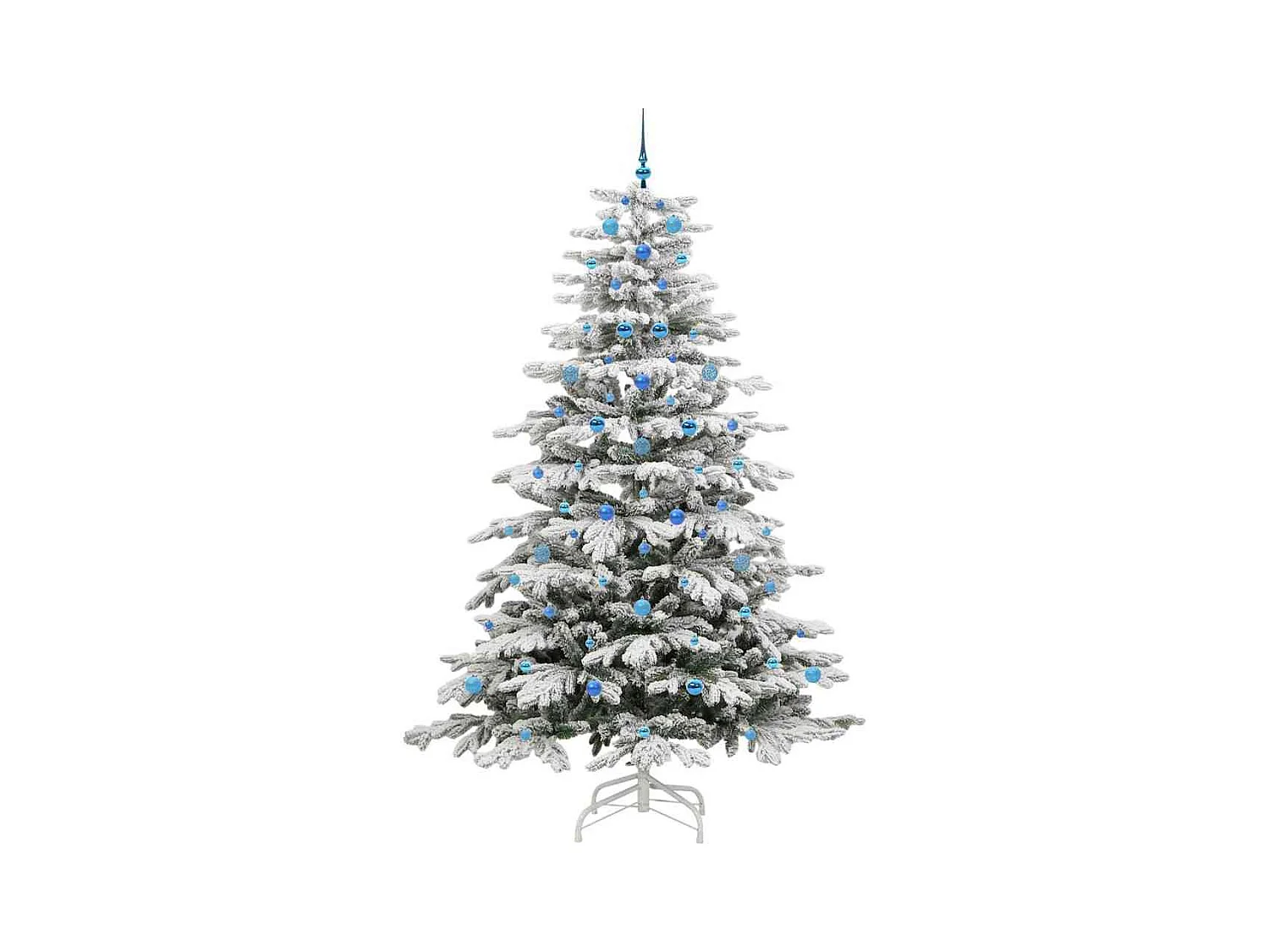 Árbol de Navidad artificial con ramas articuladas 240 cm