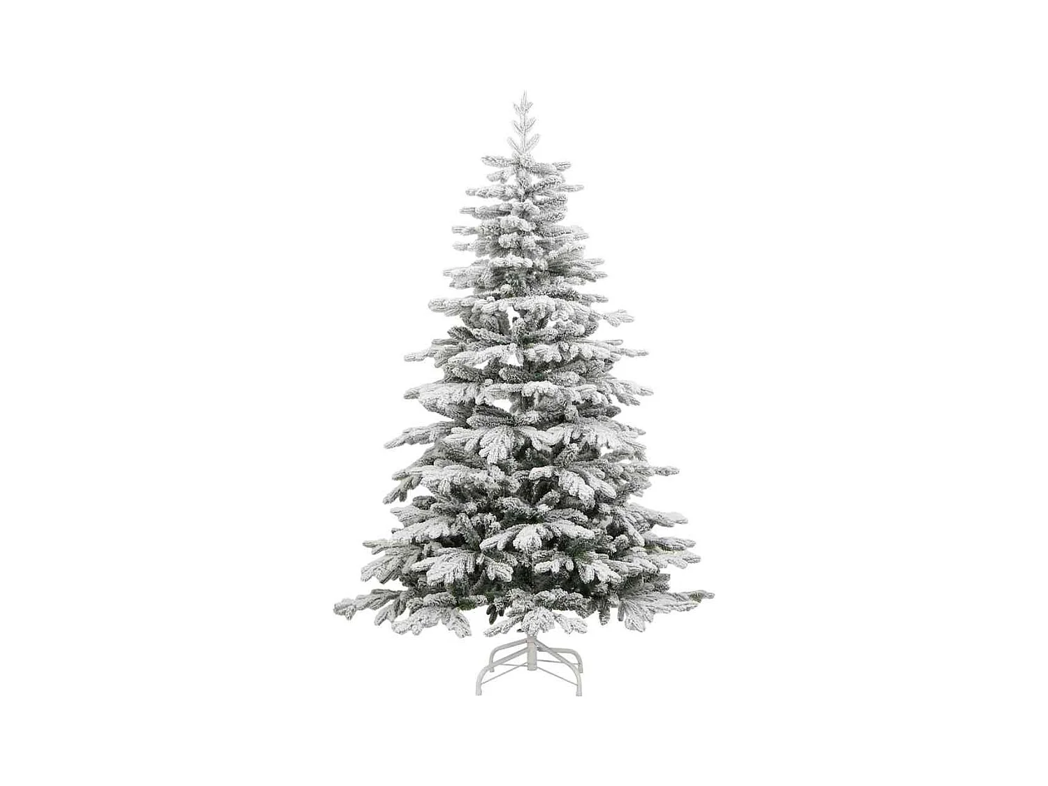 Árbol de Navidad artificial con ramas articuladas 240 cm