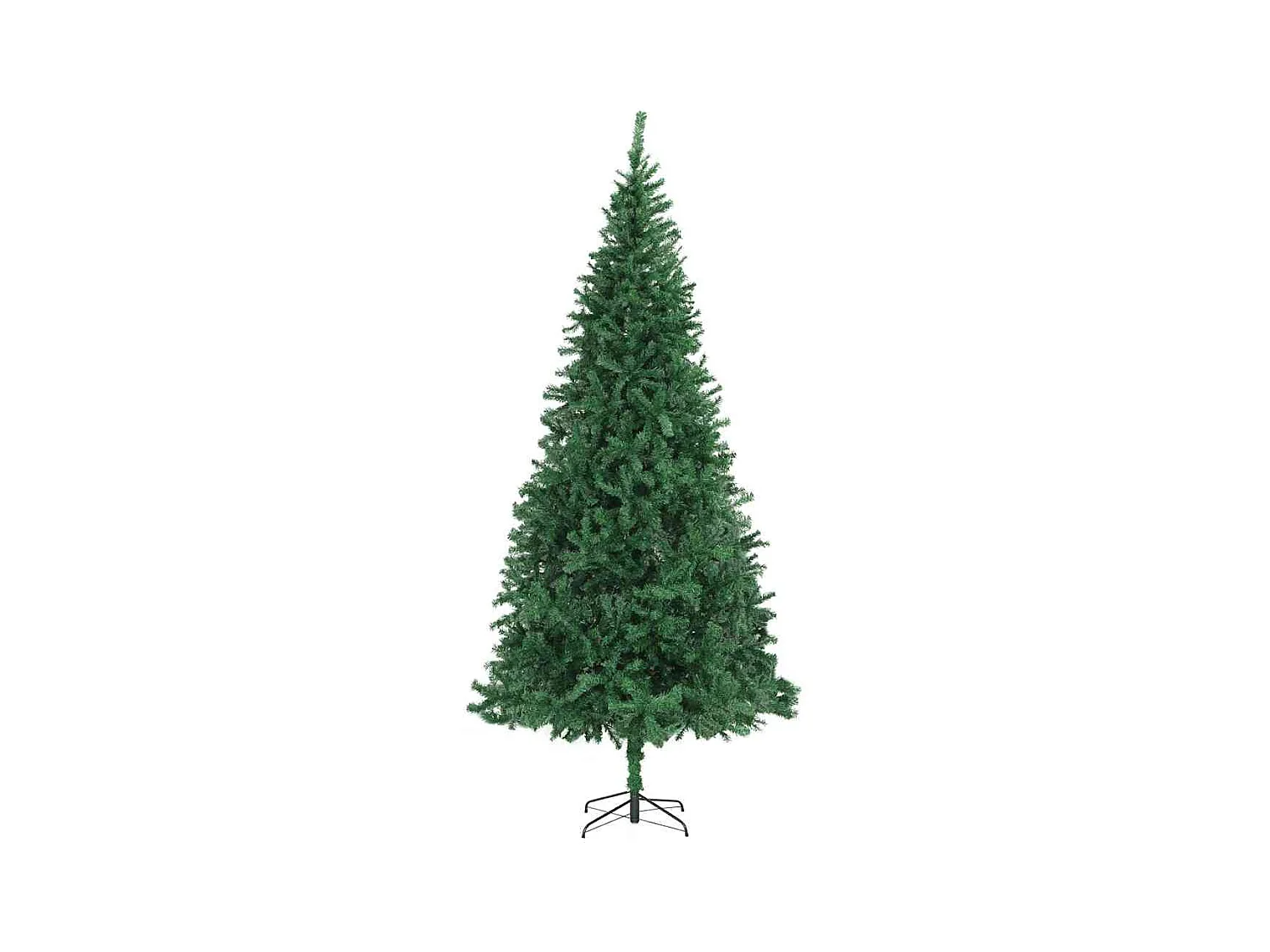 Árbol de Navidad artificial Verde 300 cm PVC y Metal y Plástico