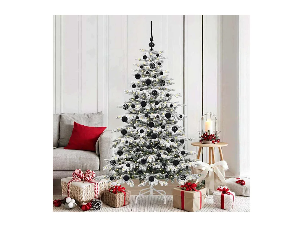 Árbol de Navidad artificial con ramas articuladas 180 cm