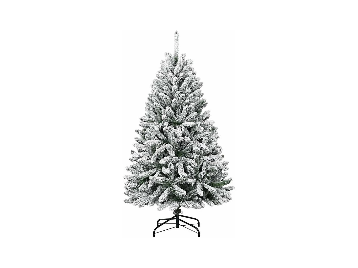 Árbol de Navidad artificial Verde y 150 cm PVC y Metal