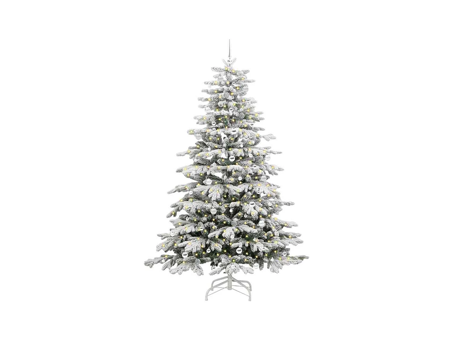 Árbol de Navidad artificial con ramas articuladas 240 cm