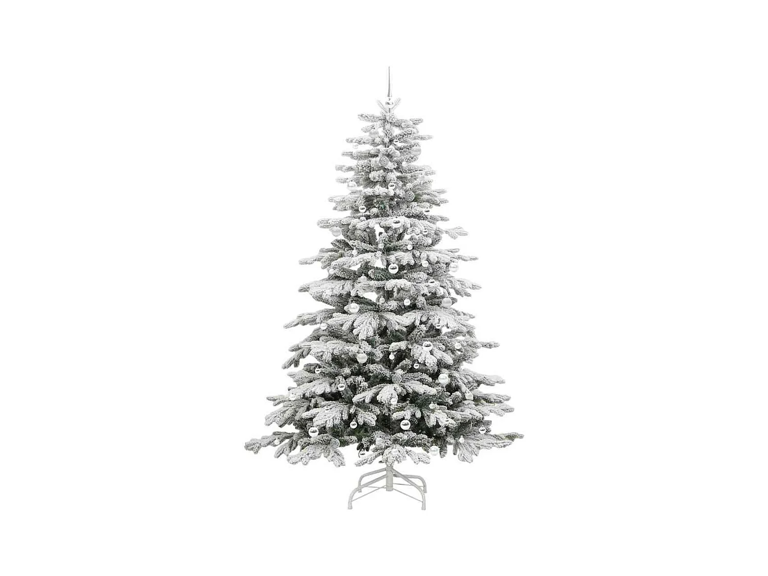Árbol de Navidad artificial con ramas articuladas 240 cm