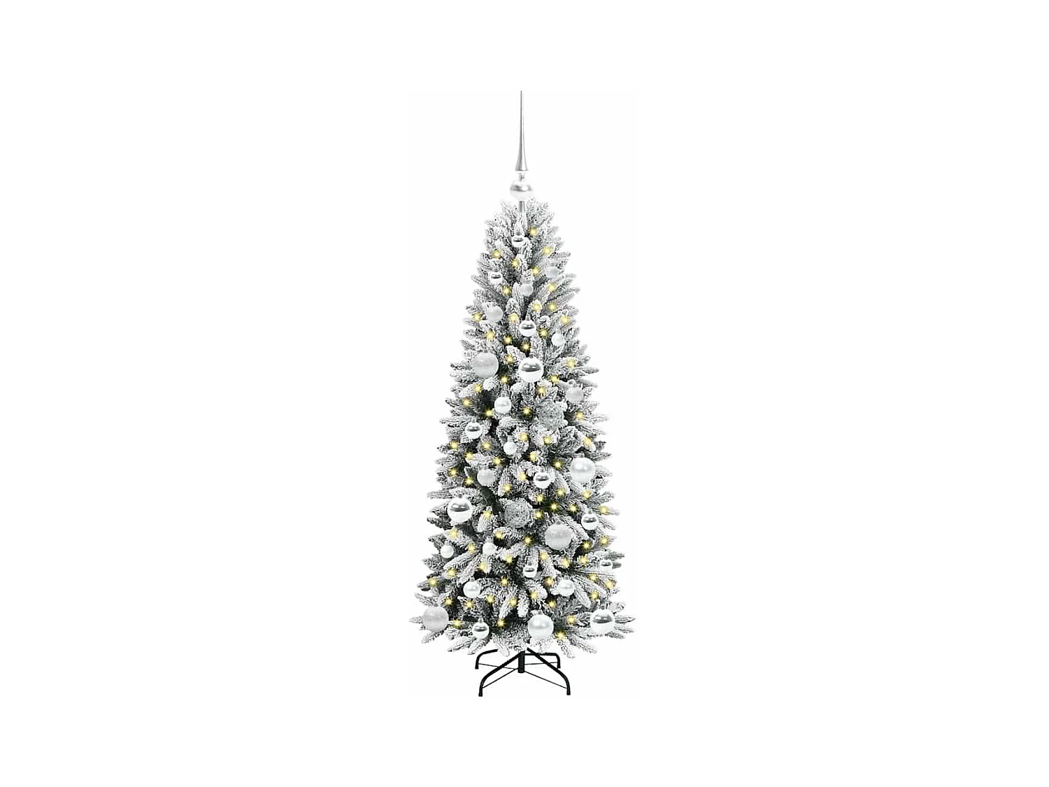 Árbol de Navidad artificial con 150 LED 53 x 53 x 120 cm