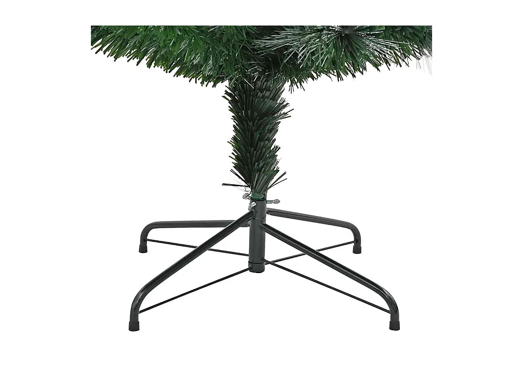 Kunstkerstboom met decoratieve touwlichten Groen 240 cm PVC