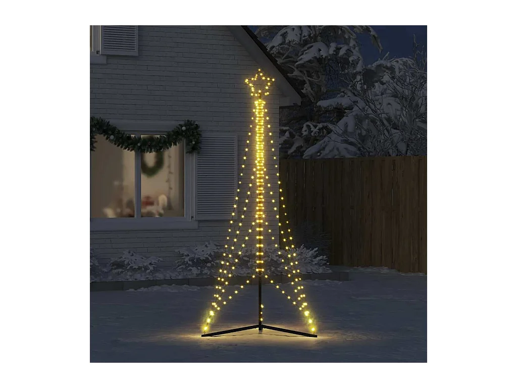 LED-kerstboom 483 LEDs warm wit 240 cm