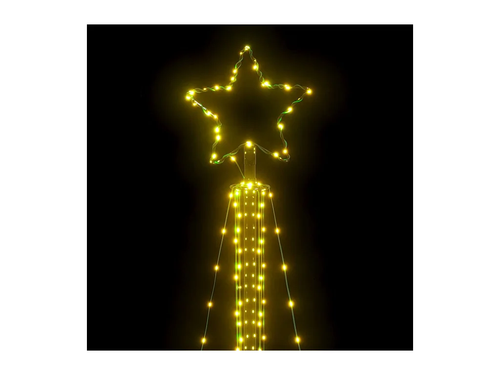 LED-kerstboom 483 LEDs warm wit 240 cm
