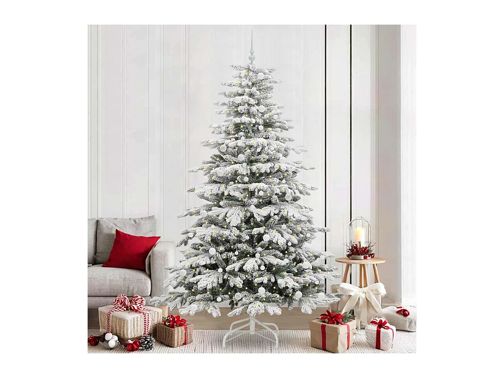 Árbol de Navidad artificial con ramas articuladas 240 cm