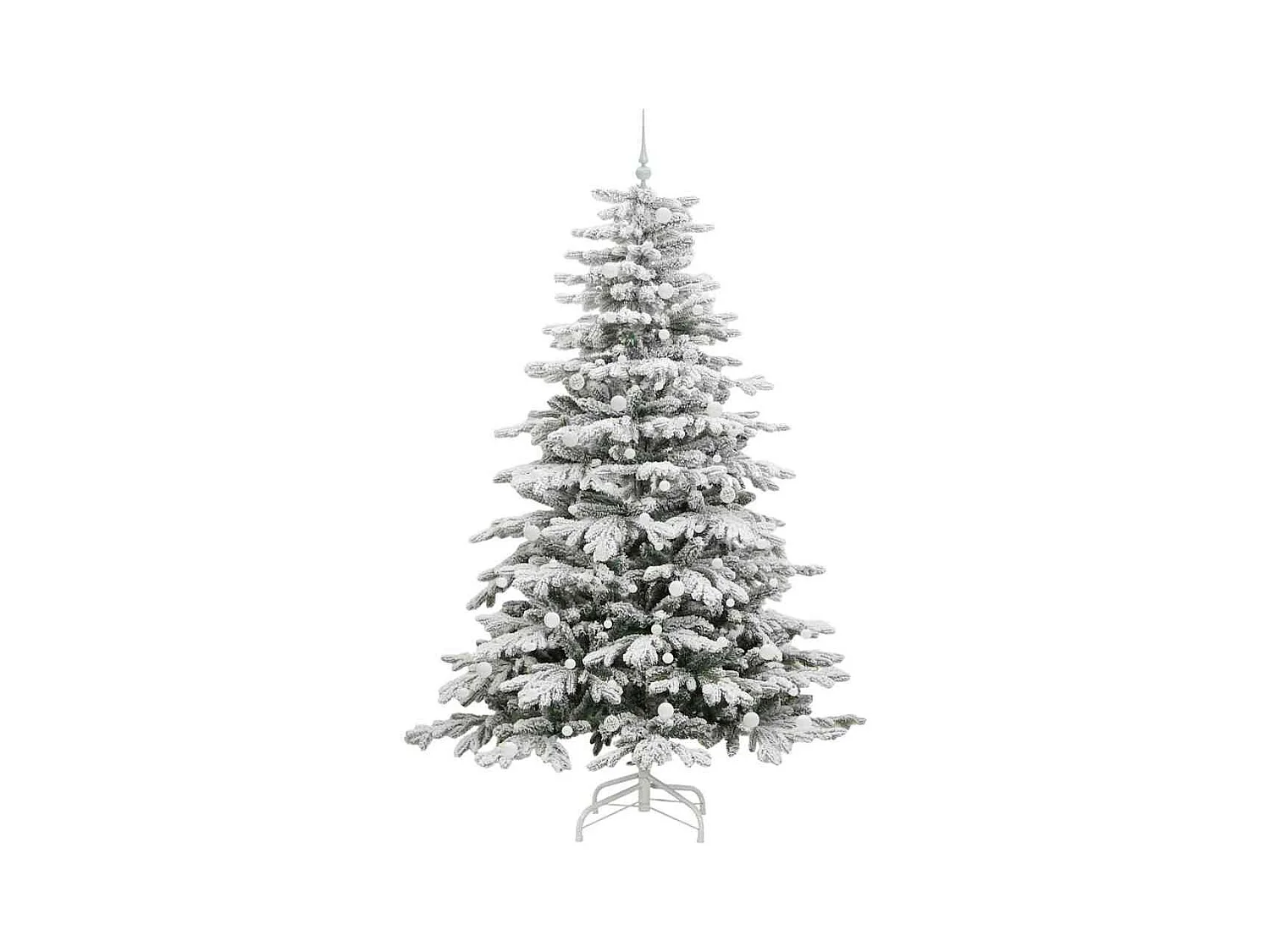 Árbol de Navidad artificial con ramas articuladas 240 cm