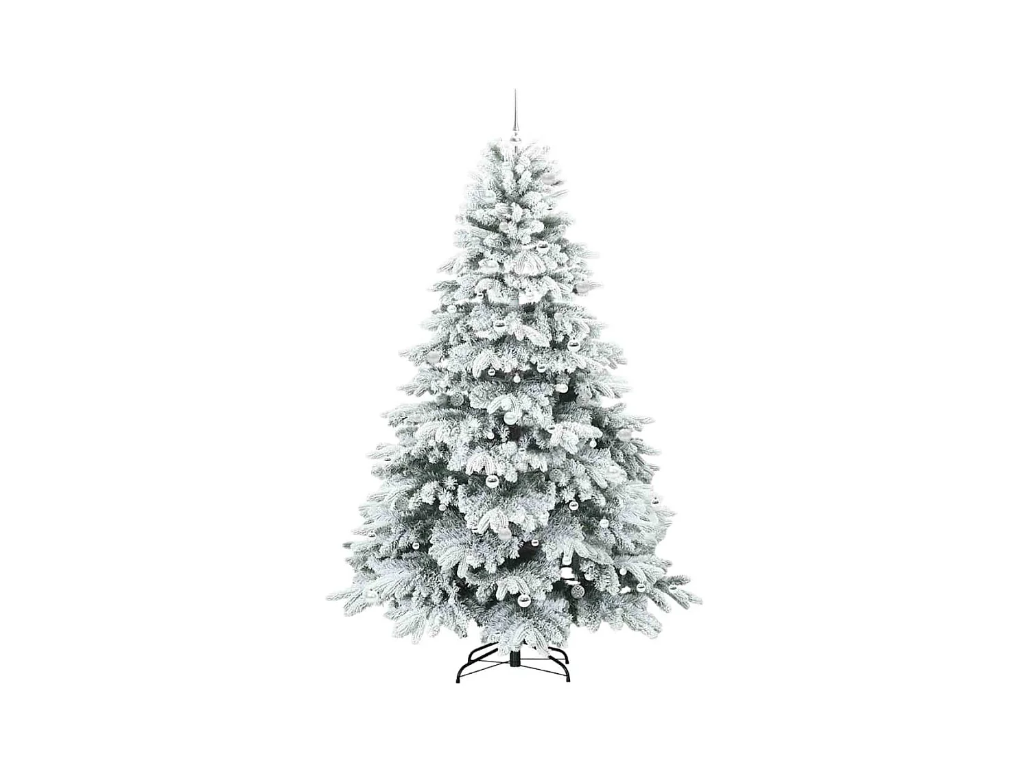 Árbol de Navidad artificial con 300 LED Verde 240 cm PE y PVC