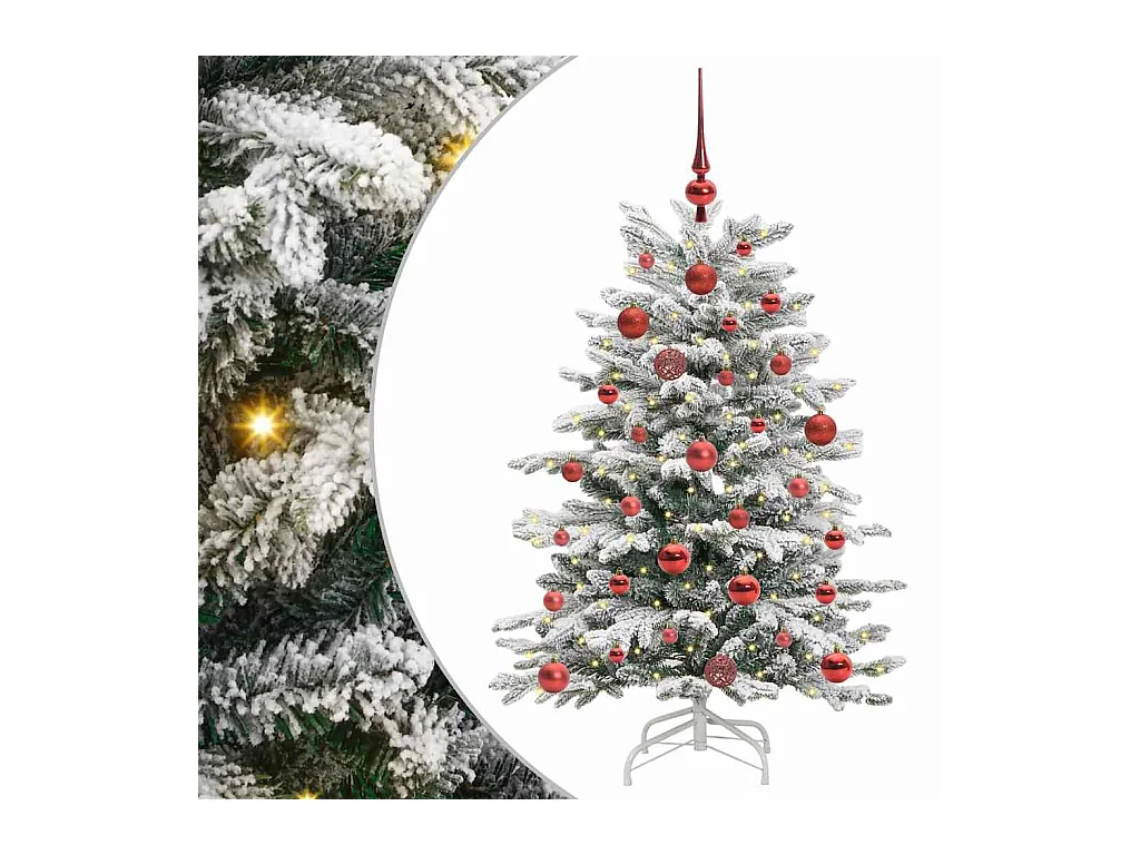 Árbol de Navidad artificial con ramas articuladas 120 cm