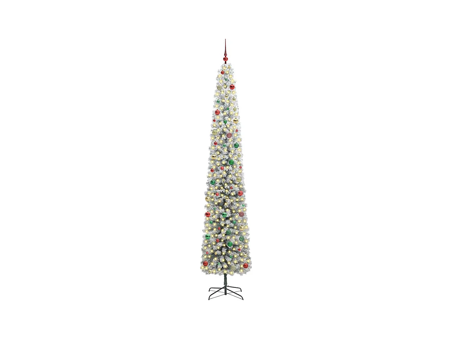 Sapin de Noël artificiel Vert 270 cm PVC et acier et plastique