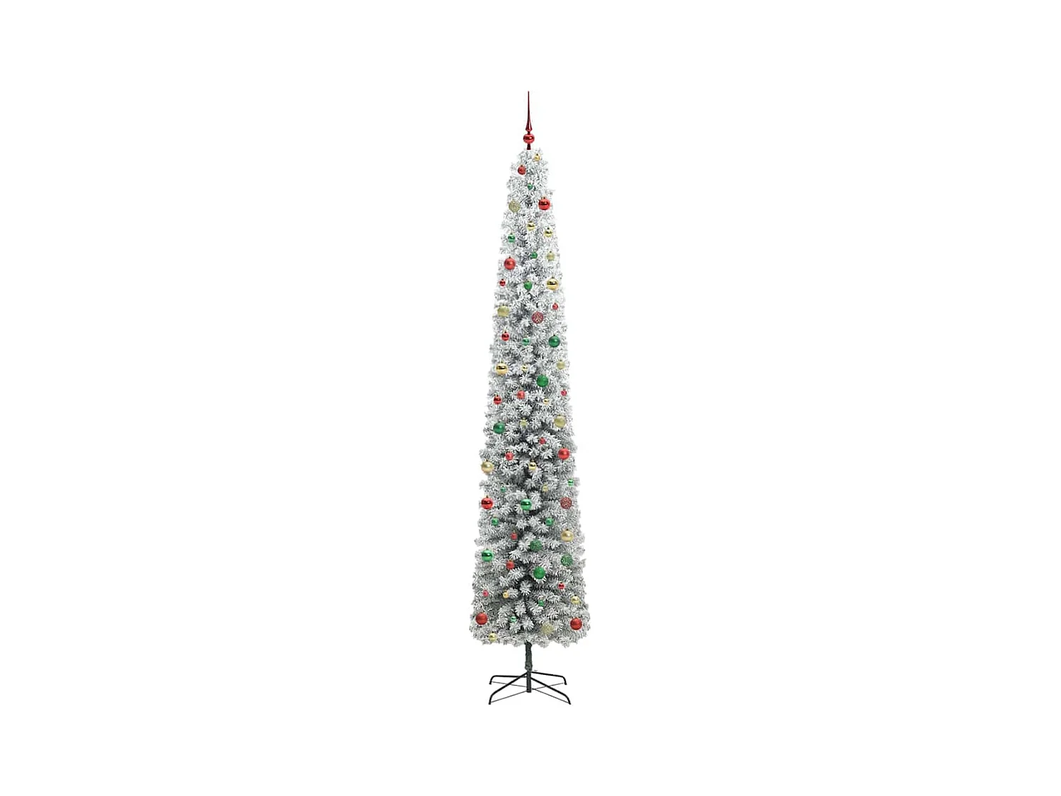 Sapin de Noël artificiel Vert 270 cm PVC et acier et plastique