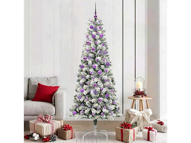 Sapin de Noël Artificiel à Branches Articulées 210 cm PVC
