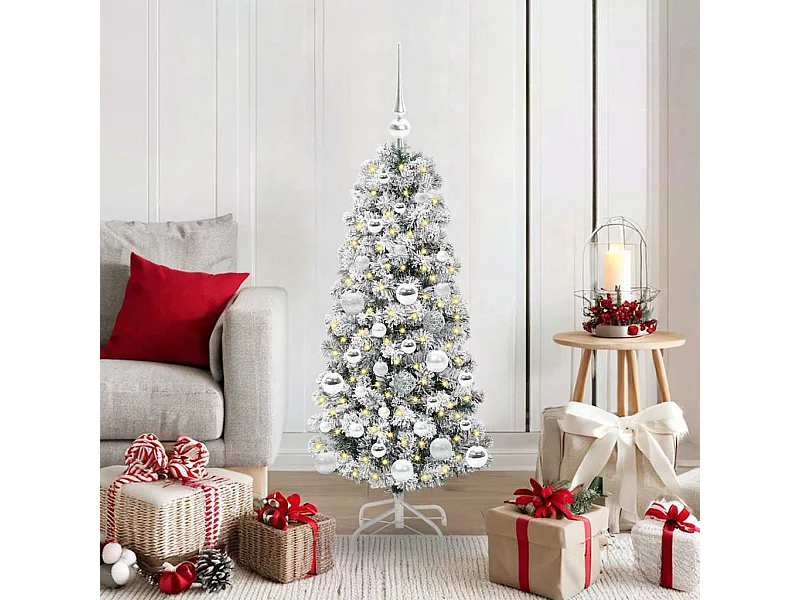 Árbol de Navidad artificial con ramas articuladas 120 cm PVC