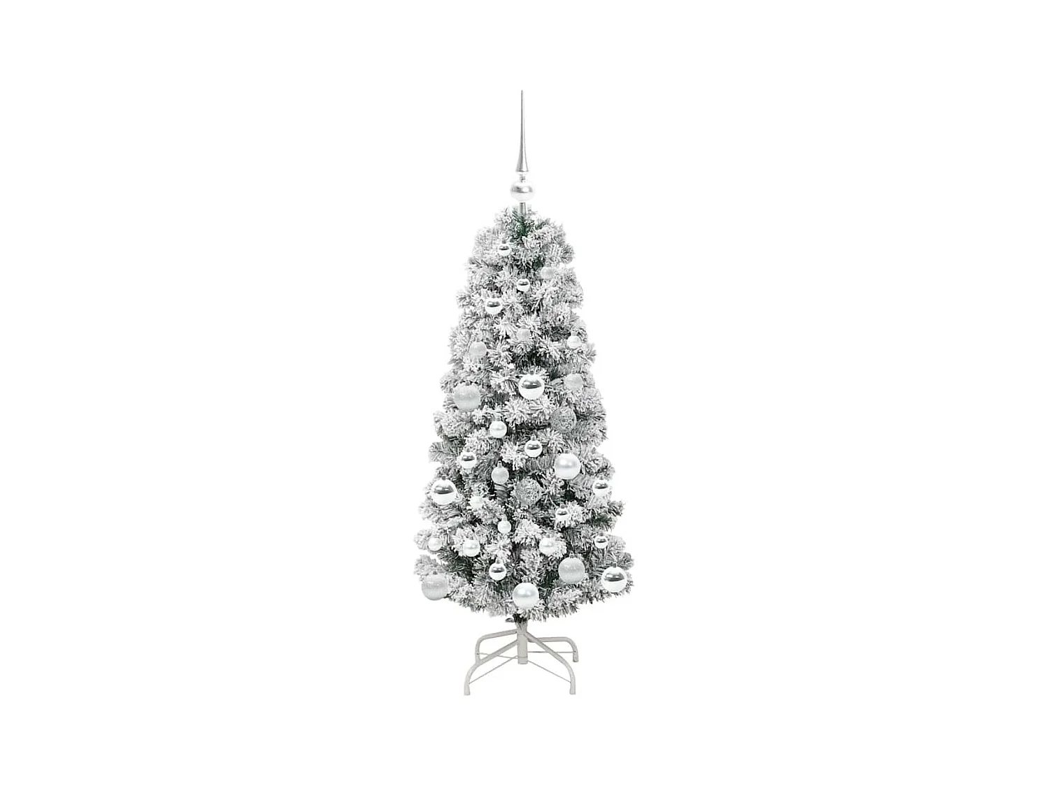 Árbol de Navidad artificial con ramas articuladas 120 cm PVC