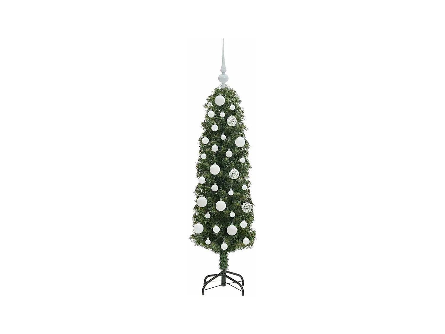 Árvore de Natal Artificial Verde 120 cm PVC e Aço e Plástico