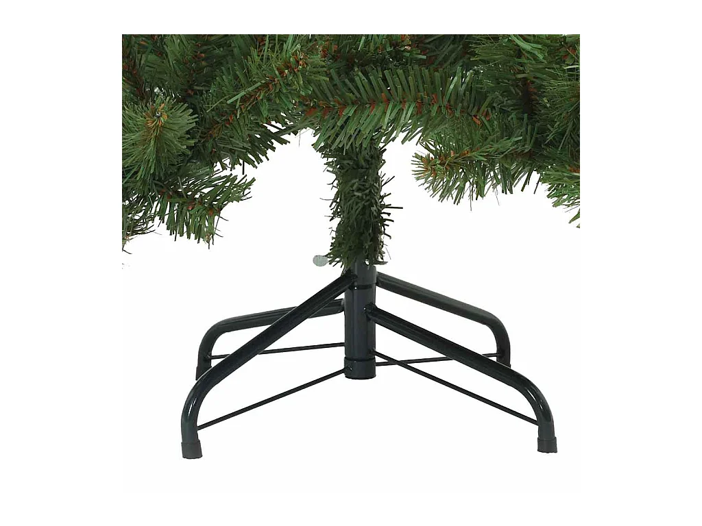 Kunstmatige Hinged Kerstboom met 150 LED 150 cm PVC
