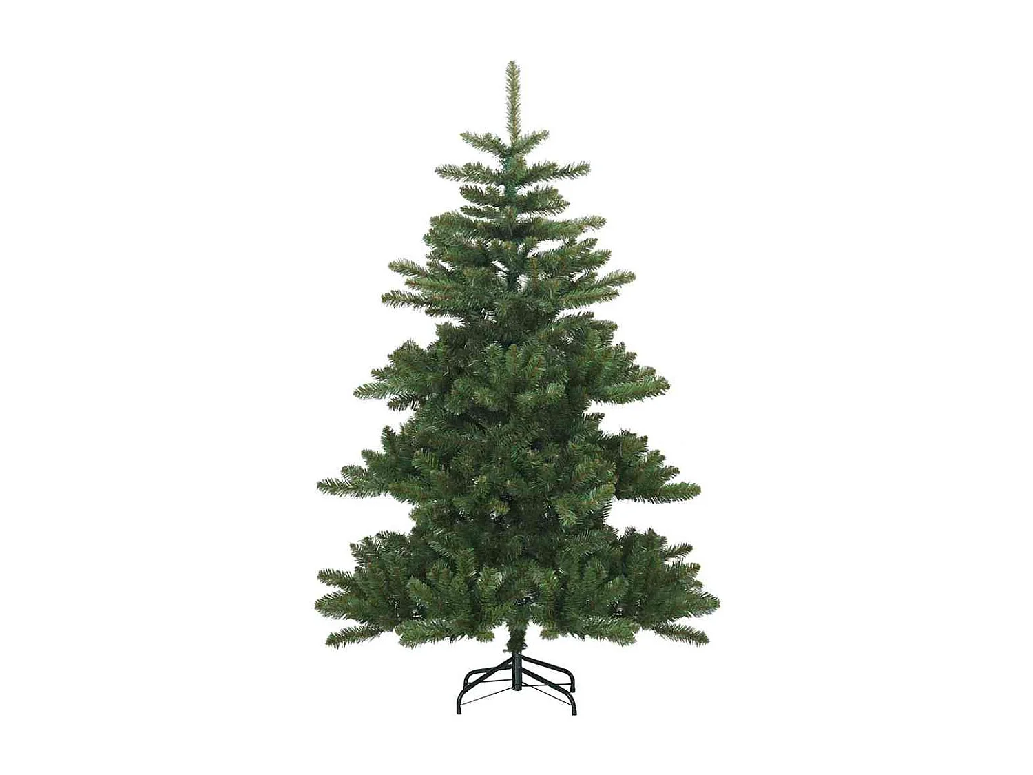 Árvore de Natal Articulada Artificial com 150 LEDs 150 cm PVC