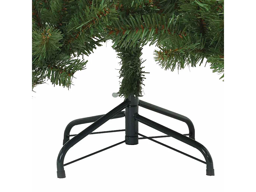 Árvore de Natal Articulada Artificial com 150 LEDs 150 cm PVC