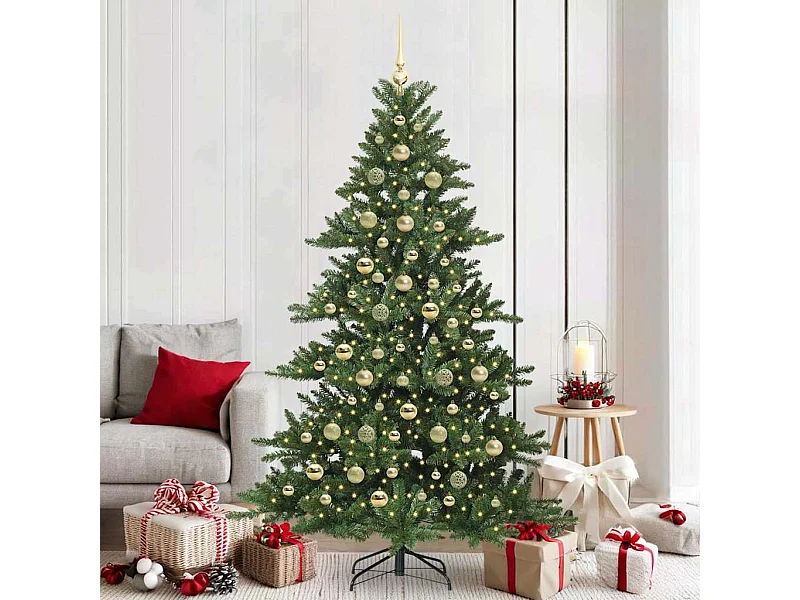 Sapin de Noël Artificiel à Branches Articulées 210 cm PVC