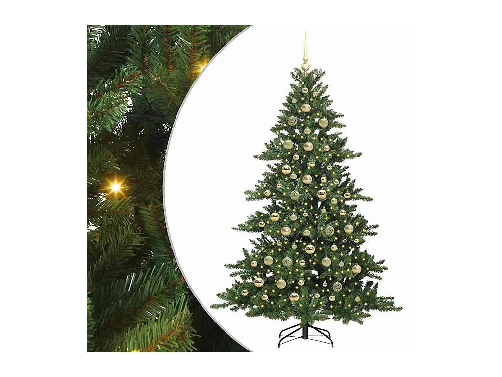 Sapin de Noël Artificiel à Branches Articulées 210 cm PVC