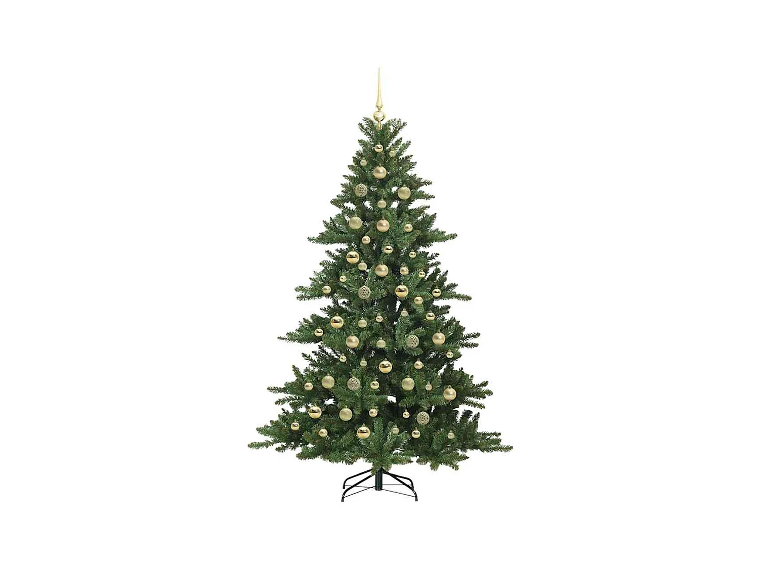 Sapin de Noël Artificiel à Branches Articulées 210 cm PVC