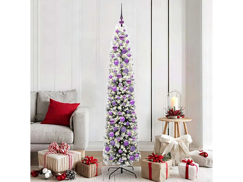 Árvore de Natal Artificial Verde 180 cm PVC e Aço e Plástico