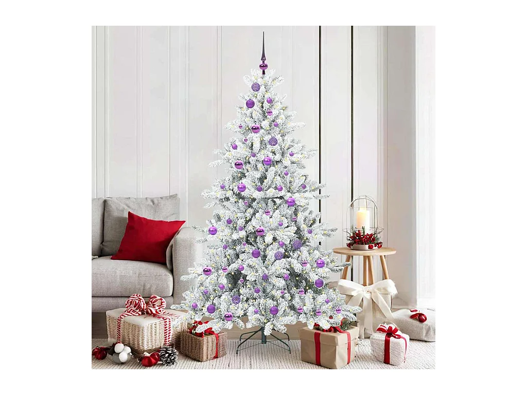 Sapin de Noël Artificiel à Branches Articulées 180 cm PVC