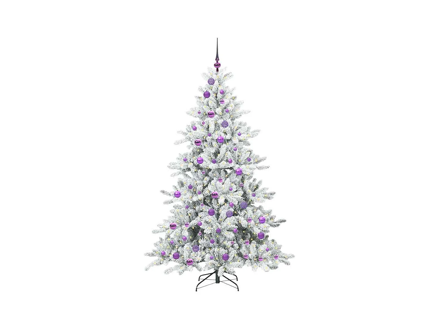 Sapin de Noël Artificiel à Branches Articulées 180 cm PVC