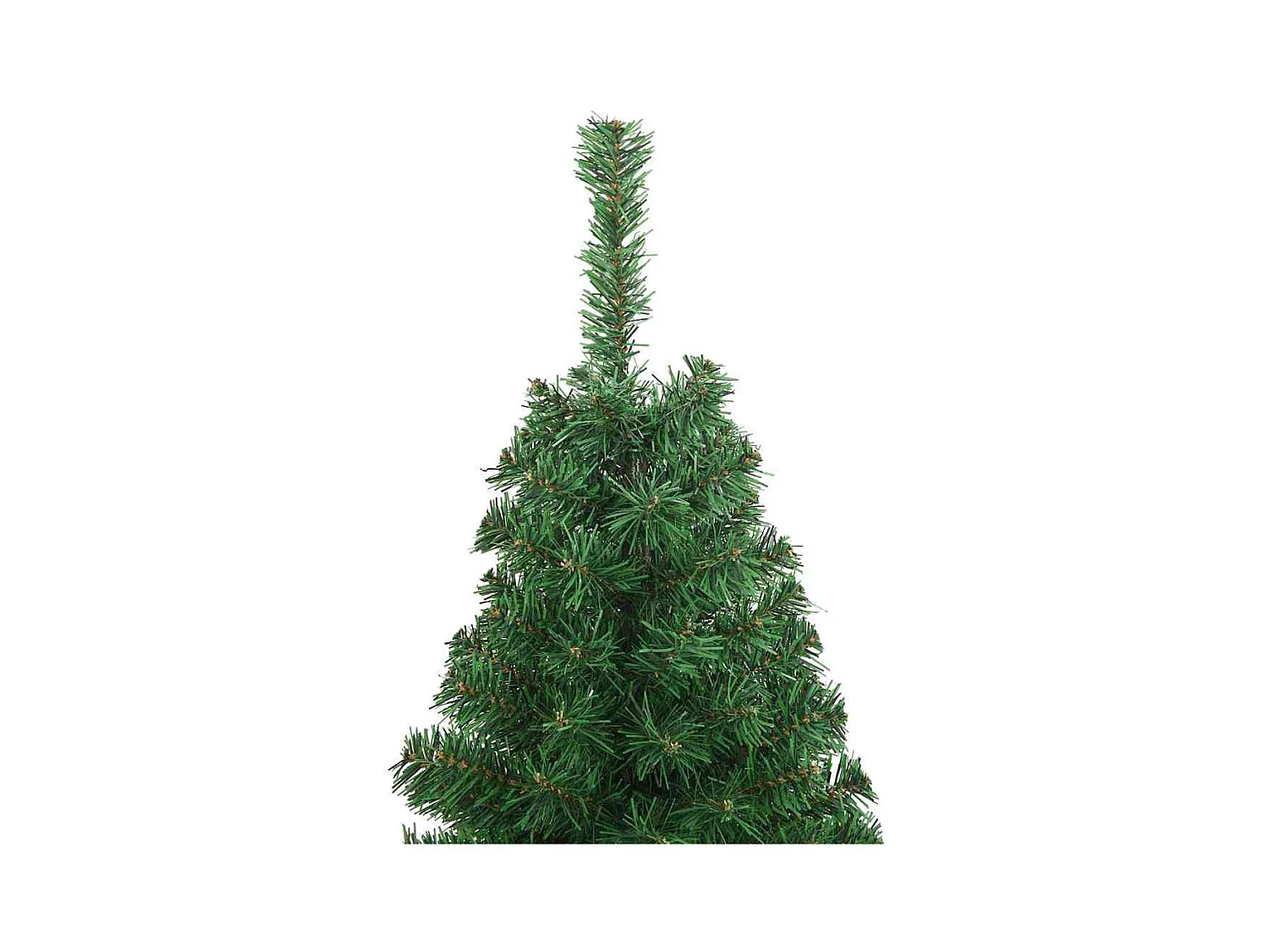 Árbol de Navidad artificial Verde 150 cm PVC y Acero y Plástico