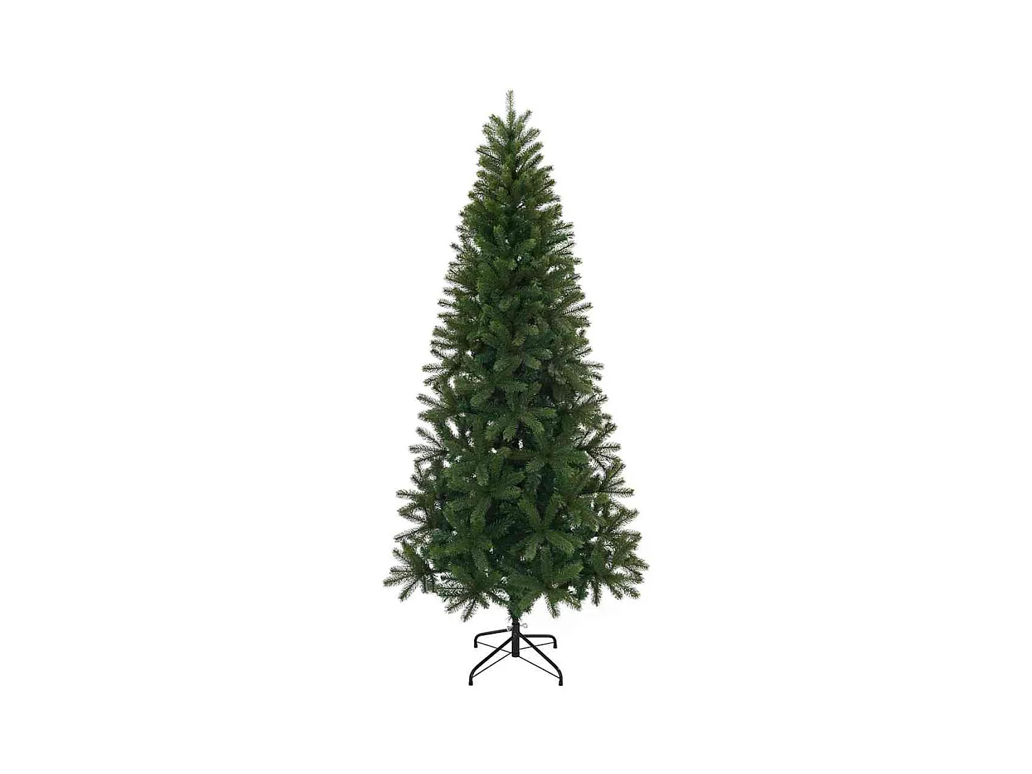 Sapin de Noël artificiel avec 300 LED Vert 210 cm PE et PVC