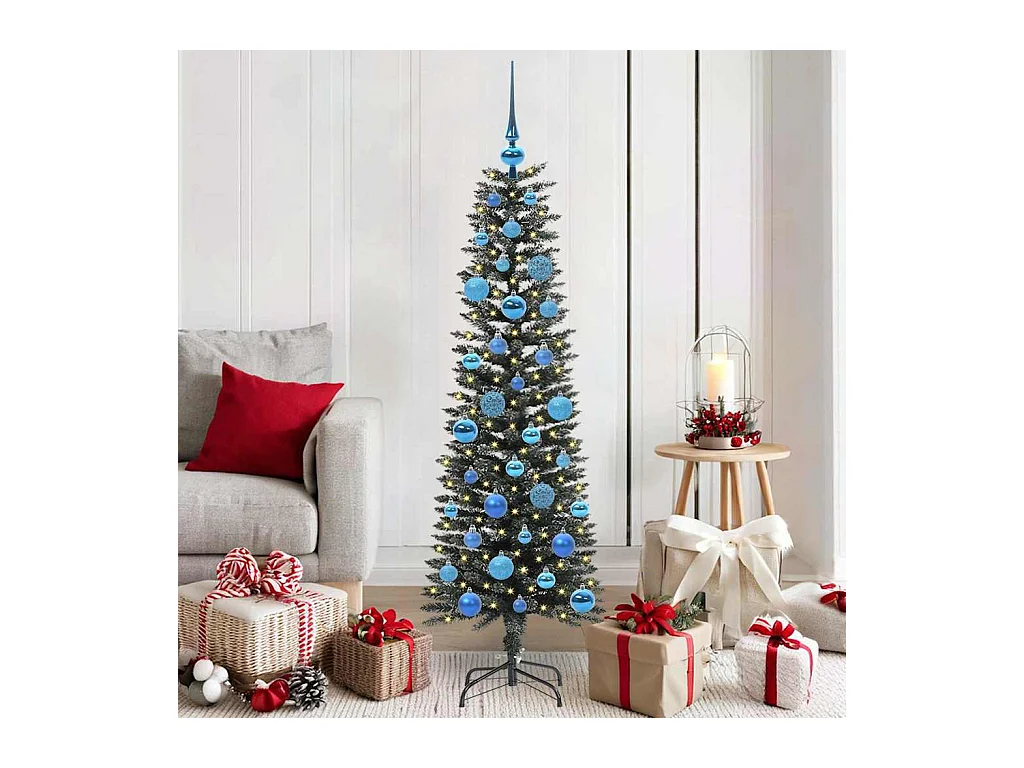 Sapin de Noël artificiel avec 150 LED Vert 43 x 43 x 150 cm