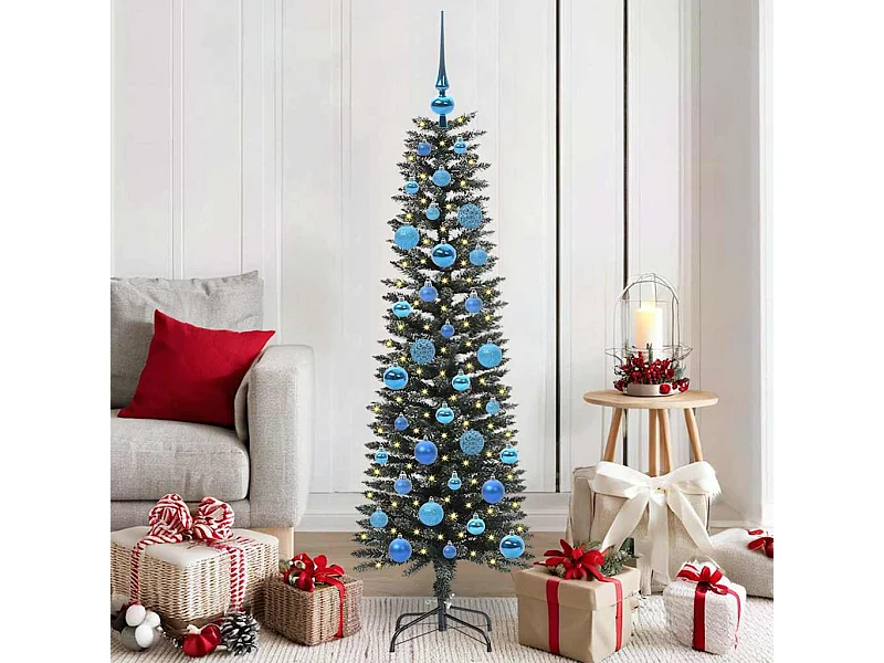 Árvore de Natal Artificial com 150 LEDs Verde 43 x 43 x 150 cm