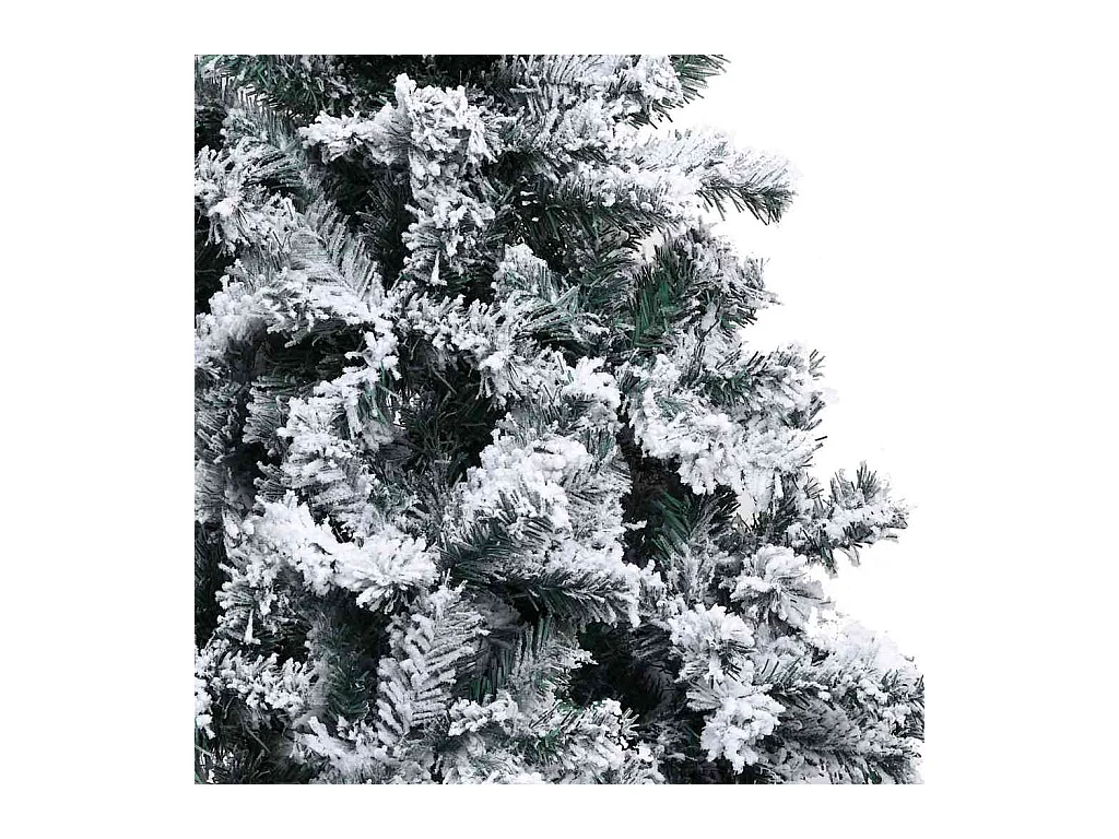 Sapin de Noël artificiel pré-éclairé avec set de boules Vert