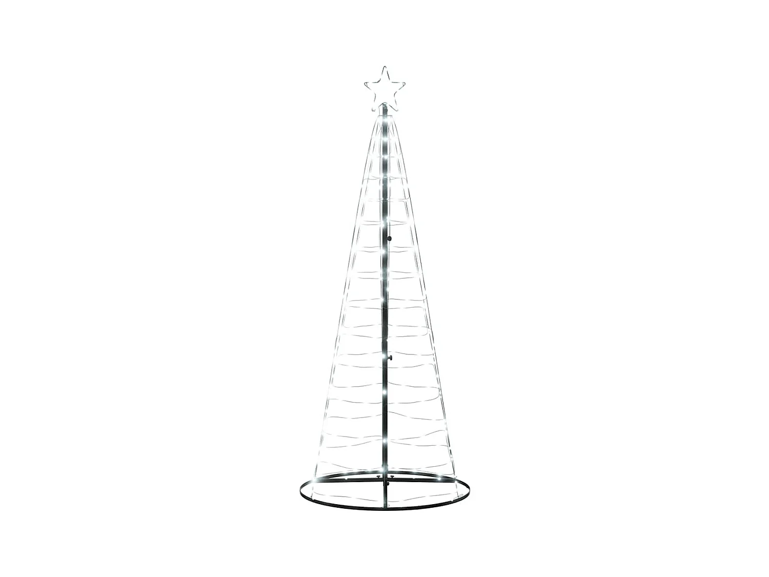 Sapin de Noël à LED 200 LED blanc froid 182 cm