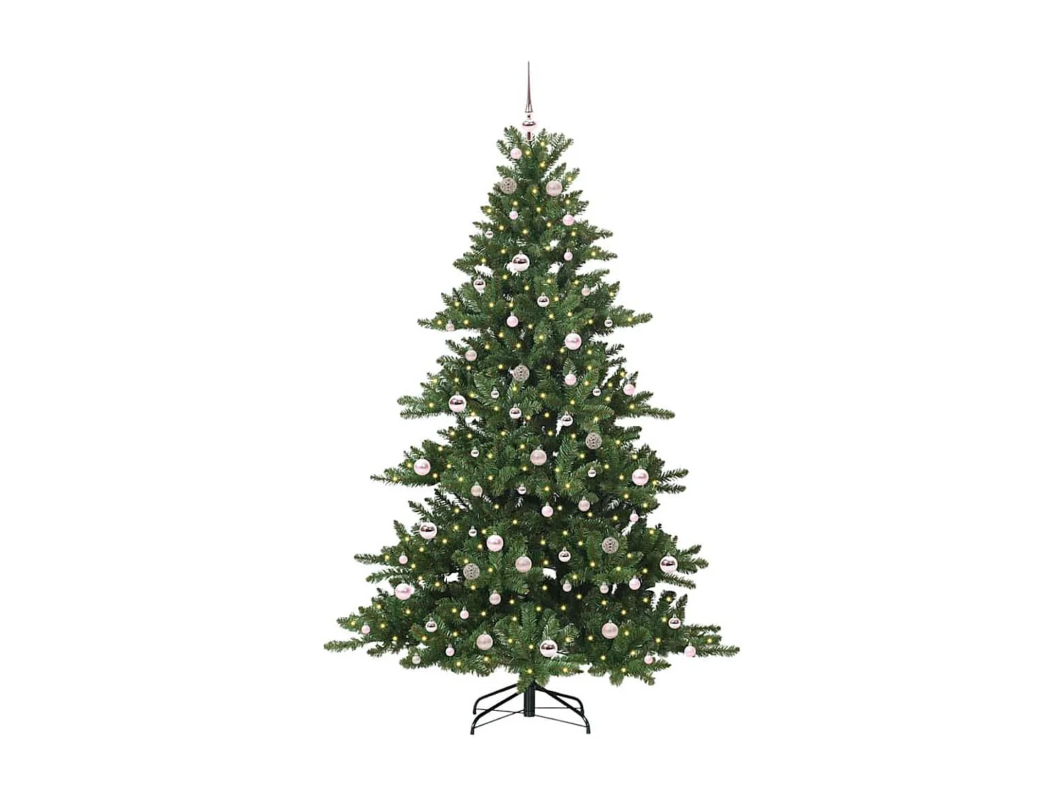 Sapin de Noël Artificiel à Branches Articulées 210 cm PVC