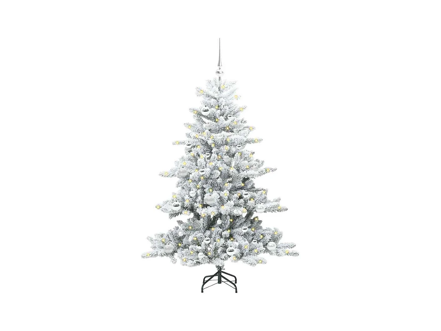 Sapin de Noël Artificiel à Branches Articulées 150 cm PVC