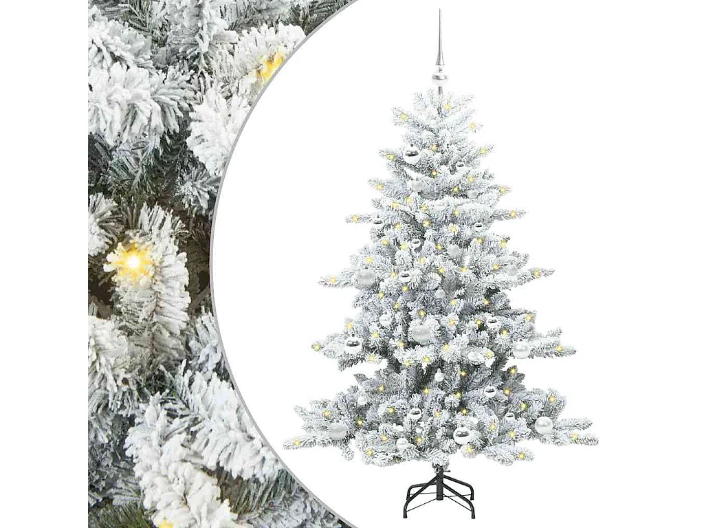 Sapin de Noël Artificiel à Branches Articulées 150 cm PVC