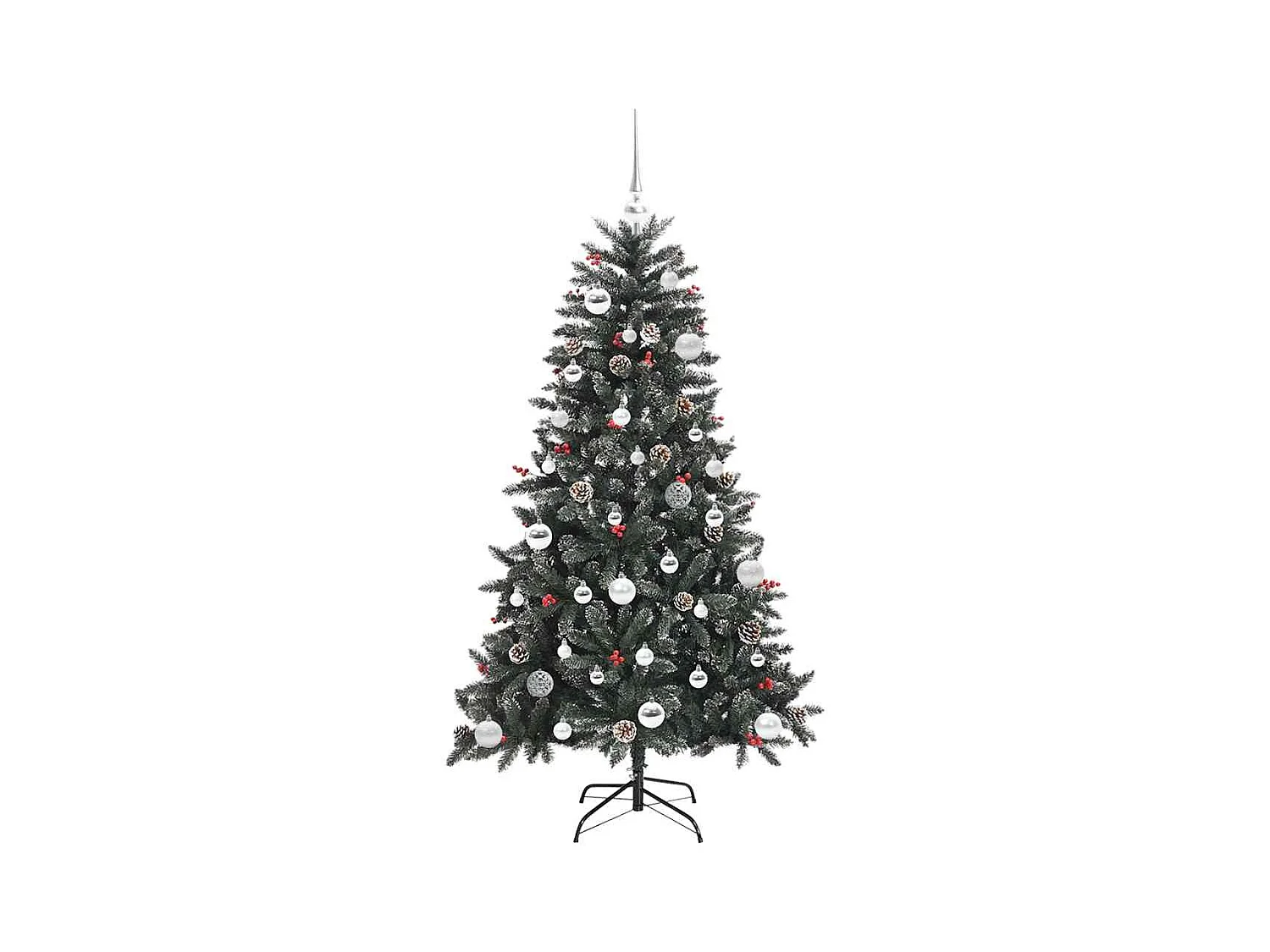 Árbol de Navidad artificial Verde 83.5 x 83.5 x 150 cm