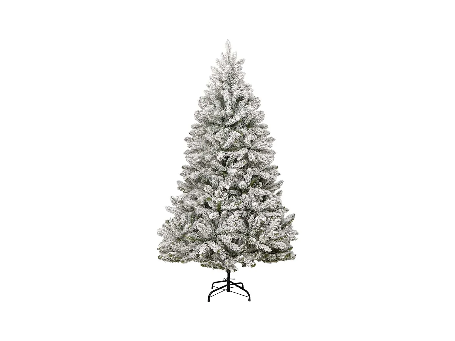 Árbol de Navidad artificial Verde y 180 cm PVC y Metal