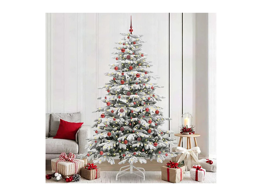 Árbol de Navidad artificial con ramas articuladas 240 cm